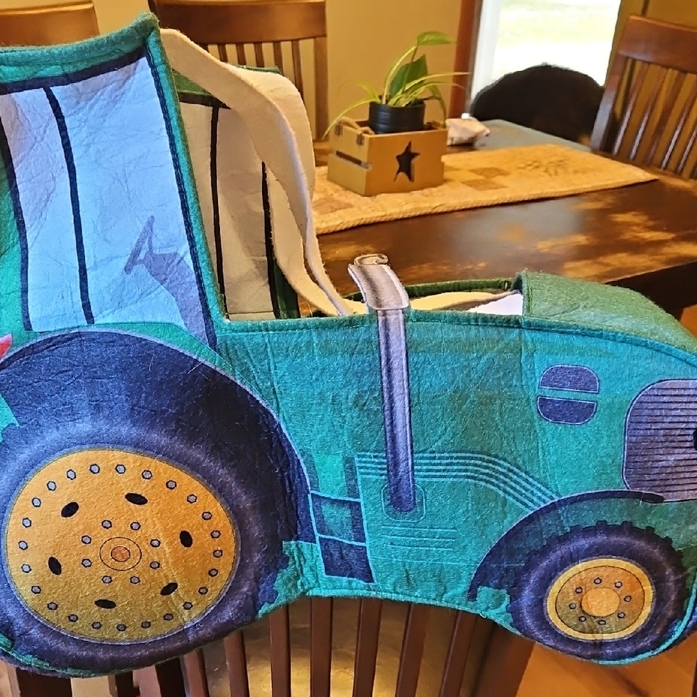 Target Green and White Tractor Costume